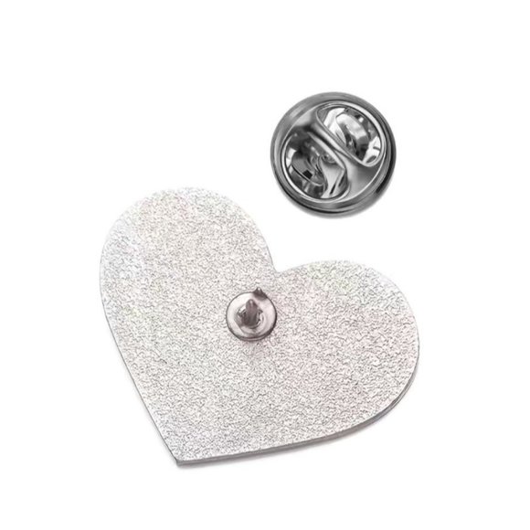 ALL TOO WELL Swiftie Taylor Swift Heart Pin NEW - Picture 3 of 3